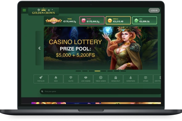 Golden Crown Casino Desktop